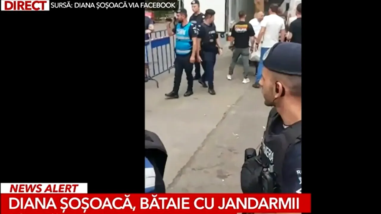 Diana Șoșoacă, scandal URIAȘ cu jandarmii. Senatoarea susține că a găsit un camion plin cu voturi furate. Reacția șefului AEP, Toni Greblă