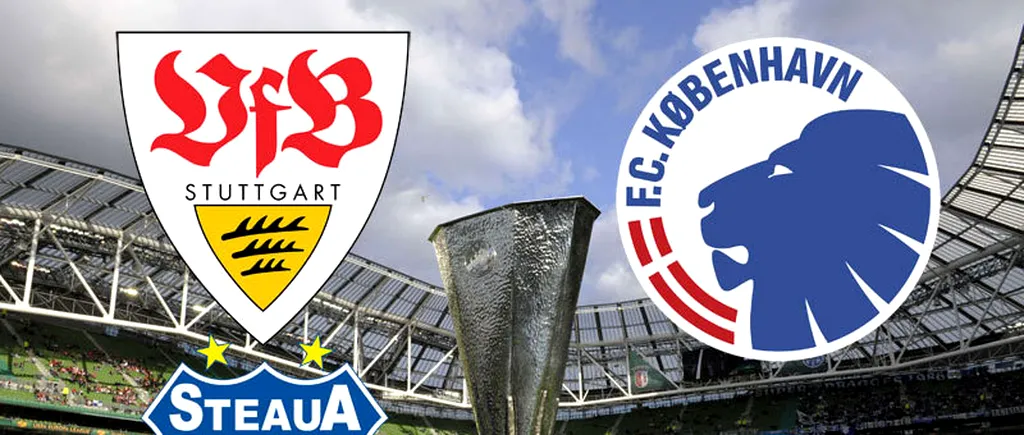 STEAUA în GRUPELE EUROPA LEAGUE 2012-2013. Prezentarea adversarilor VfB Stuttgart, FC Copenhaga și Molde