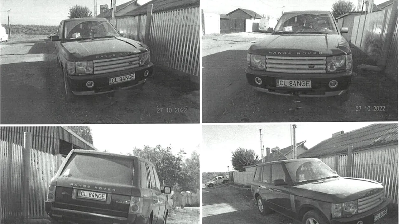 Cum arată Range Rover-ul pe care ANAF îl VINDE cu 11.600 de lei