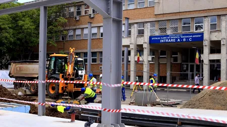 VIDEO / Cum arată noua Unitate de Primiri Urgențe de la „Bagdasar Arseni” / Daniel Băluță: „Constructorii au ajuns la faza de finisare interioară”