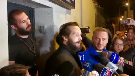 VIDEO | Frații Tate, primele imagini după ce au ieșit din arest: 