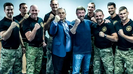 Chuck Norris, DAT PE SPATE de forțele anti-tero din UNGARIA. Premierul Viktor Orban a fost ȘOFERUL actorului