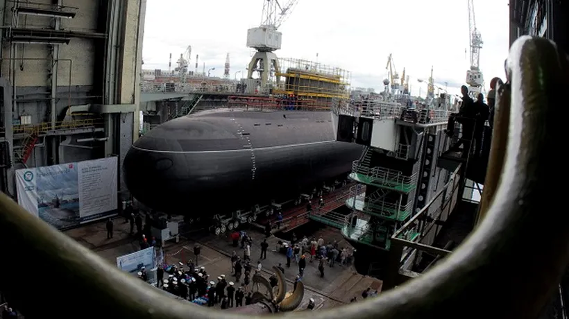 Incendiu la un submarin cu propulsie nucleară aflat în reparații în Rusia