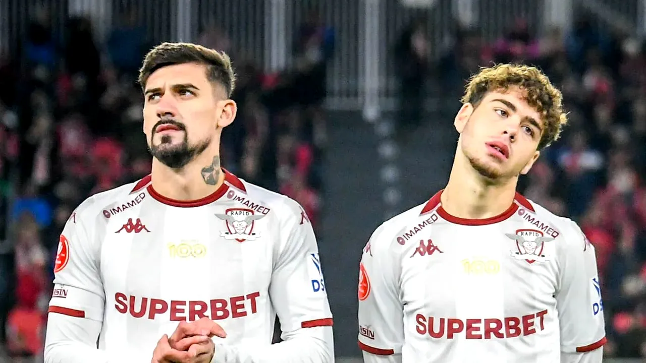 Andrei Borza și Alexandru Albu, dați afară de la Rapid! Au PETRECUT într-un club de fițe, după eșecul cu Poli Iași