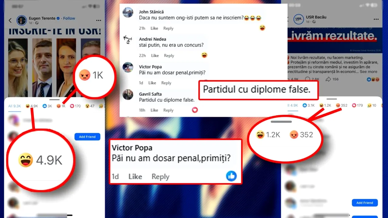 Recrutarea online a USR, un „succes răsunător”. Val de reacții negative și de glume la oferta de înscriere în partid: „Nu pot că am deja diplomă valabilă”