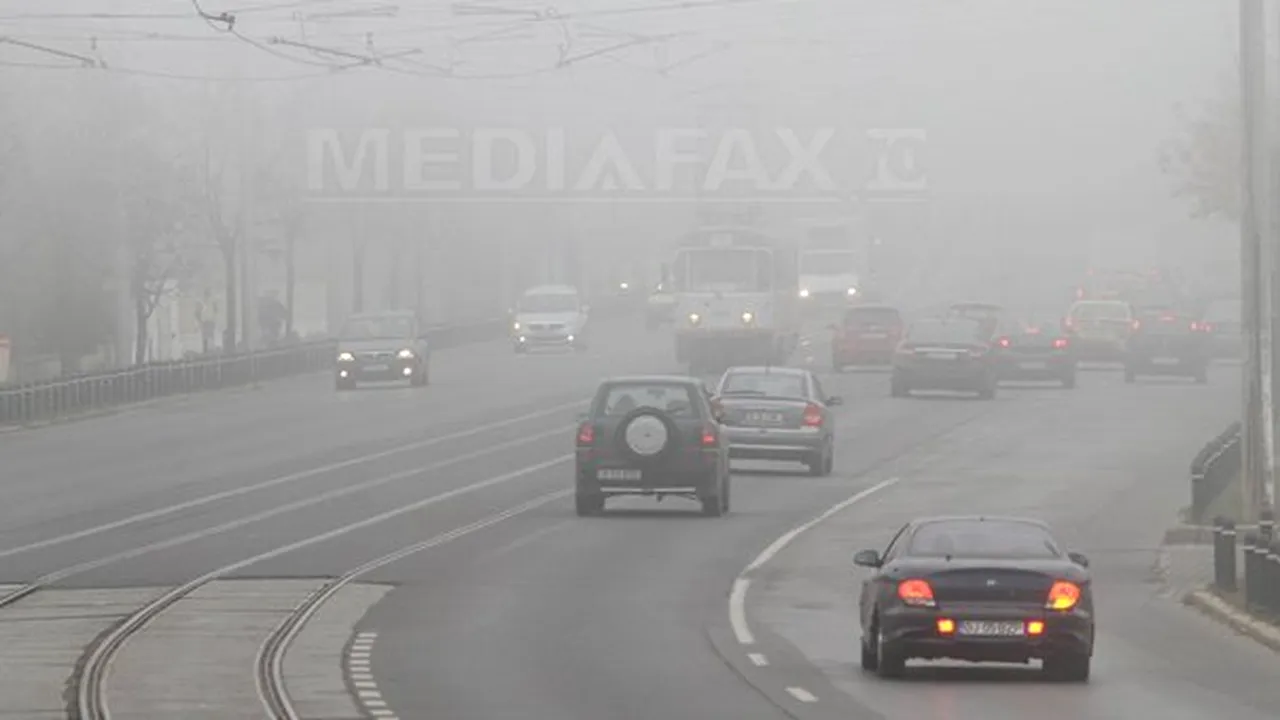ALERTĂ METEO. Cod galben de ceaţă în mai multe judeţe din țară. Până când este valabilă avertizarea