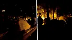 A 16-a noapte de proteste în fața Arestului Central, unde este închis Călin Georgescu. Susținătorii scandează: „Călin Georgescu este președinte”