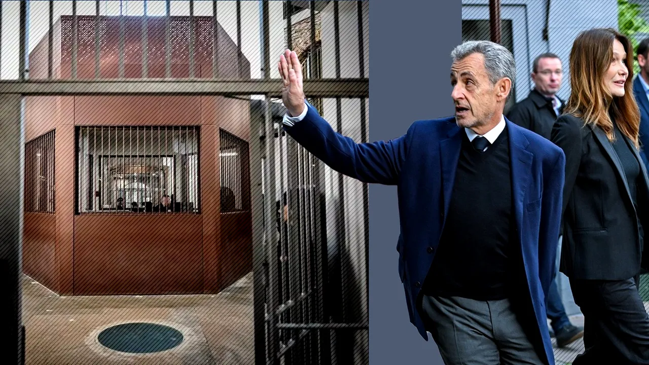 Sarkozy, păzit zi și noapte de doi ofițeri de securitate. Fostul președinte francez n-a putut să doarmă din cauza deținuților care i-au cântat
