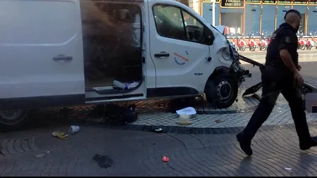 Poliția confirmă moartea a 13 persoane și rănirea altor 50 în Barcelona. Presupusul atacator, reținut