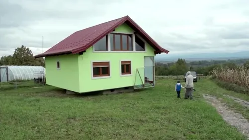 Un bărbat a transformat casa familiei sale, de dragul soției. Schimbarea locuinței este spectaculoasă (VIDEO)