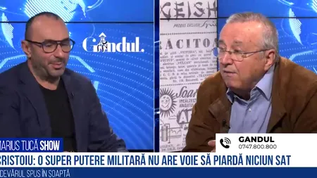 VIDEO Cristoiu, despre noua fază a războiului: „S-a ajuns la un moment „care pe care” și nu văd o rezolvare”