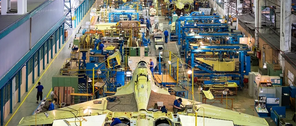 Cum arată fabrica de avioane de luptă din Irkutsk, Rusia. GALERIE FOTO