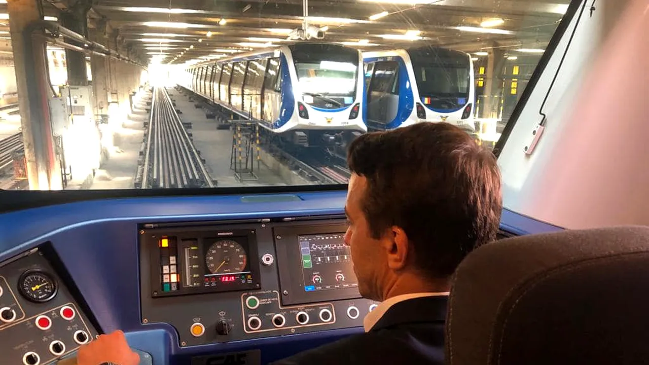 Haos la Metrou, miercuri dimineața, după ce un tren a rămas blocat în stația TINERETULUI. Circulație îngreunată