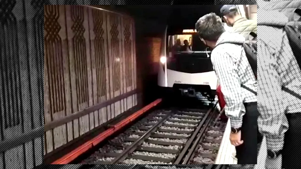 Tragedie la stația de metrou Crângași. O femeie a decedat, după ce a fost prinsă sub roțile garniturii