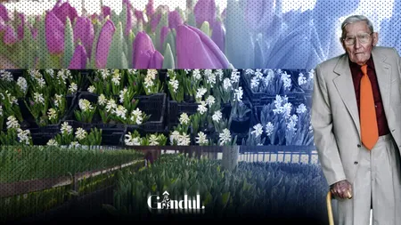 Cel mai bătrân florar din Europa a fost din România. Secretul arădeanului care a vândut milioane de flori până în ultima clipă a vieții