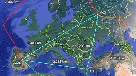 Un avion rusesc a făcut un ocol record de peste 15.000 de km, în urma interdicțiilor de zbor deasupra Europei