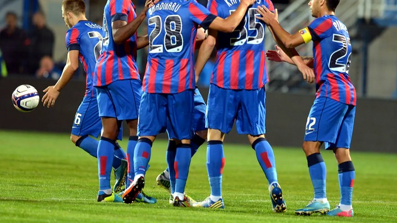 Steaua s-a calificat în optimile de finală ale Cupei României