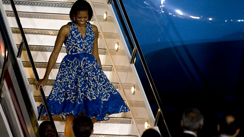 Michelle Obama, îmbrăcată ca Beyonce de ziua cântăreței. Fotografia care face senzație pe internet