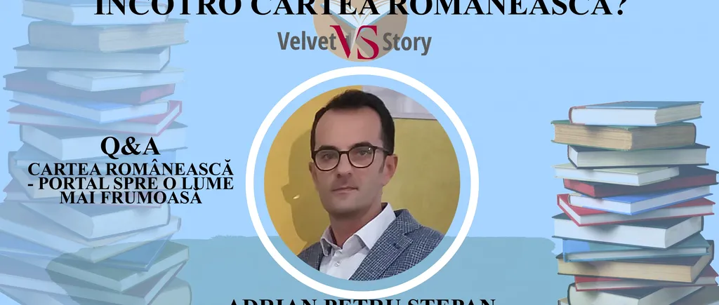Scriitorul Adrian Petru Stepan invitat în cadrul evenimentului Încotro cartea românească?: „Ești mult mai câștigat citind o carte”