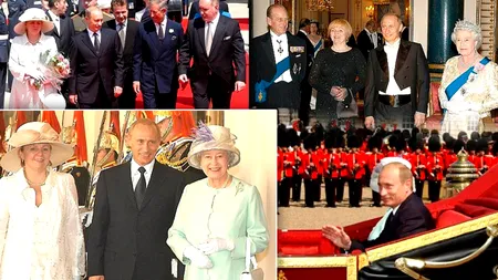 Cum l-a umilit Regina Elisabeta a II-a a Marii Britanii pe Vladimir Putin. Imagini cu cei doi lideri devin virale după mai bine de 20 de ani