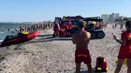 Un tânăr de 17 ani a murit înecat în stațiunea Mamaia