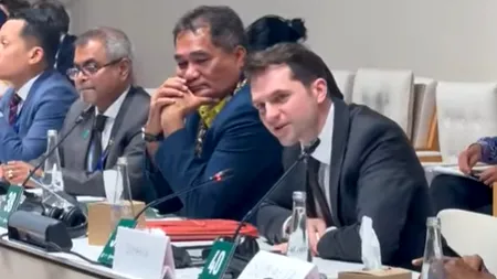 VIDEO | Sebastian Burduja, aplaudat la COP28. „S-ar putea să avem energie verde, dar dacă nu avem energie sigură, nu avem energie deloc”