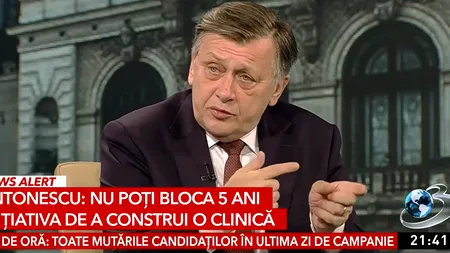 Crin Antonescu: „Nicușor Dan e singurul candidat care a dovedit că nu respectă justiția și hotărârile justiției în repetate rânduri”