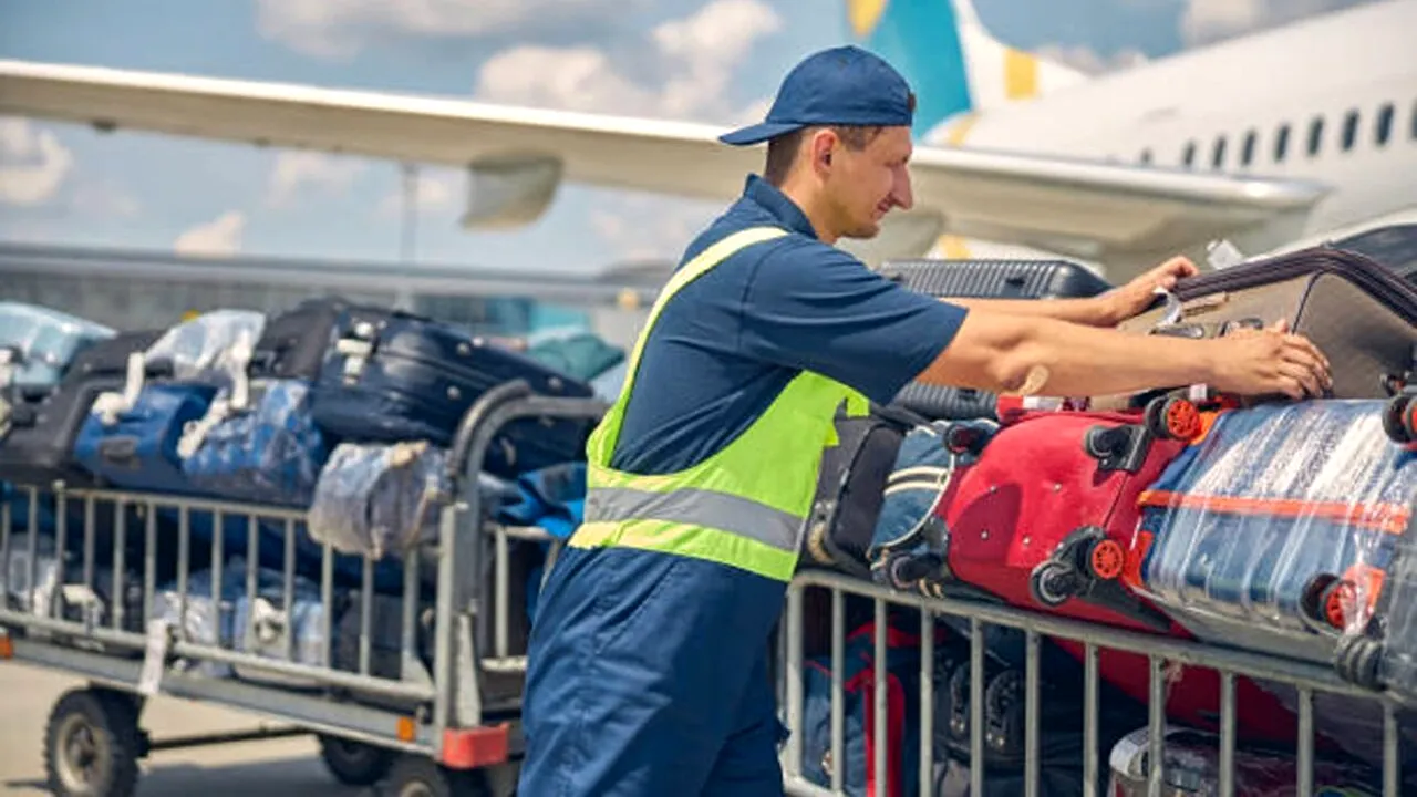 Nu este o eroare! Câți lei primește salariu un manipulant de bagaje, în Aeroportul Otopeni