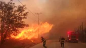 FOTO-VIDEO | Pompierii români intervin la stingerea incendiilor de vegetație din Grecia. Mai multe locuințe din nord-estul Atenei sunt amenințate de flăcări