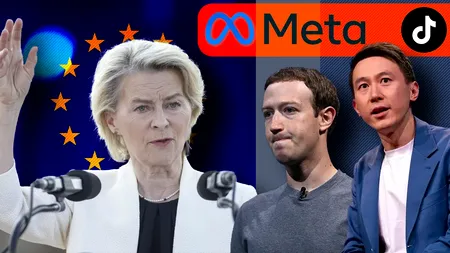 UE declanșează război cu Meta și TikTok. Îi acuză că încalcă regulamentul european