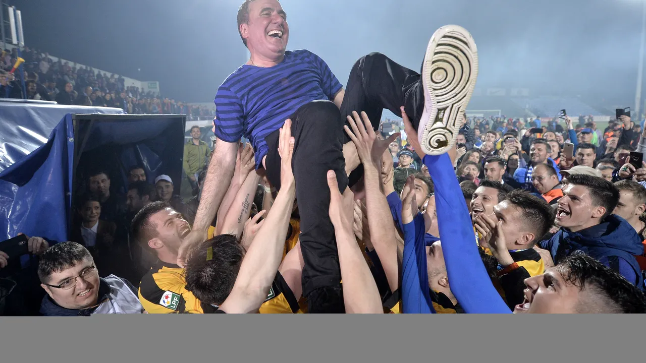 Gheorghe Hagi, prima declarație după cea mai mare performanță din cariera lui de antrenor. Ce mesaj are pentru Becali, care susține că FCSB e campioană