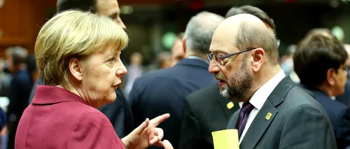 Negocierile pentru formarea noii coaliții de guvernare de la Berlin, în linie dreaptă. „Începutul proaspăt pe care Angela Merkel și Martin Schulz îl vor pentru Germania