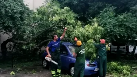 Primăria Sectorului 4 îi va ajuta pe proprietarii mașinilor avariate de furtună să își repare autovehiculele