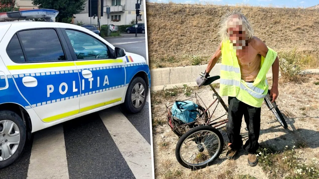 Caz uluitor în Hunedoara: un bărbat a mers cu tricicleta pe contrasens, pe A1. Au fost 19 apeluri la 112 în 40 de minute