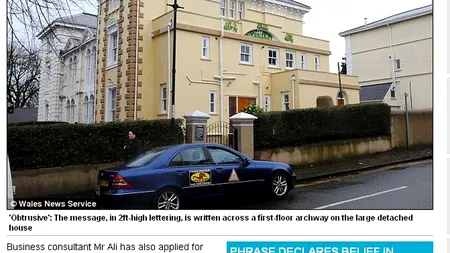 FOTO: Mesajul care a deranjat autoritățile britanice. „Parcă ar fi o reclamă la McDonald''s