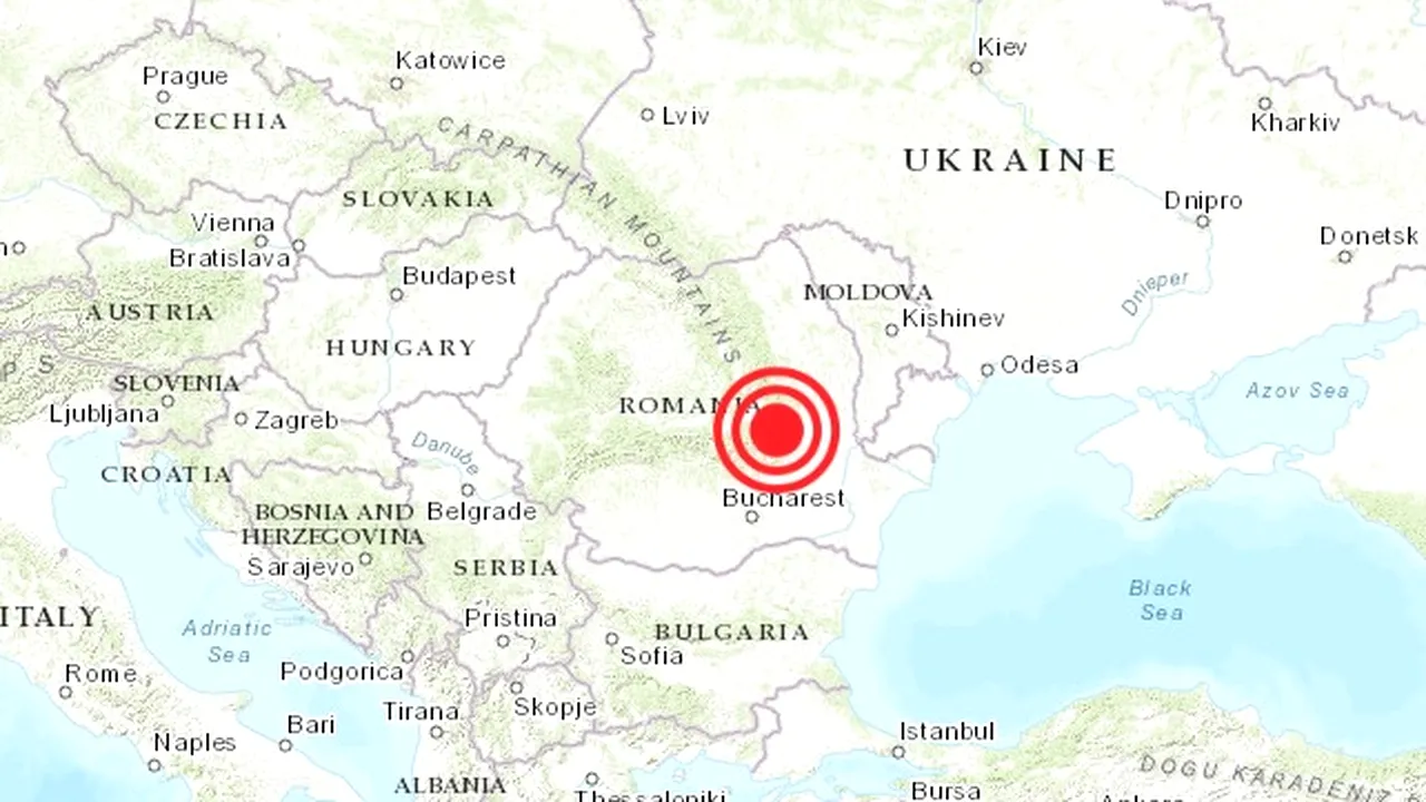 Un nou cutremur s-a produs în zona Vrancea. Ce magnitudine a avut