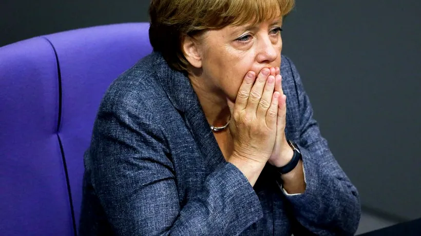 Merkel scade în sondaje