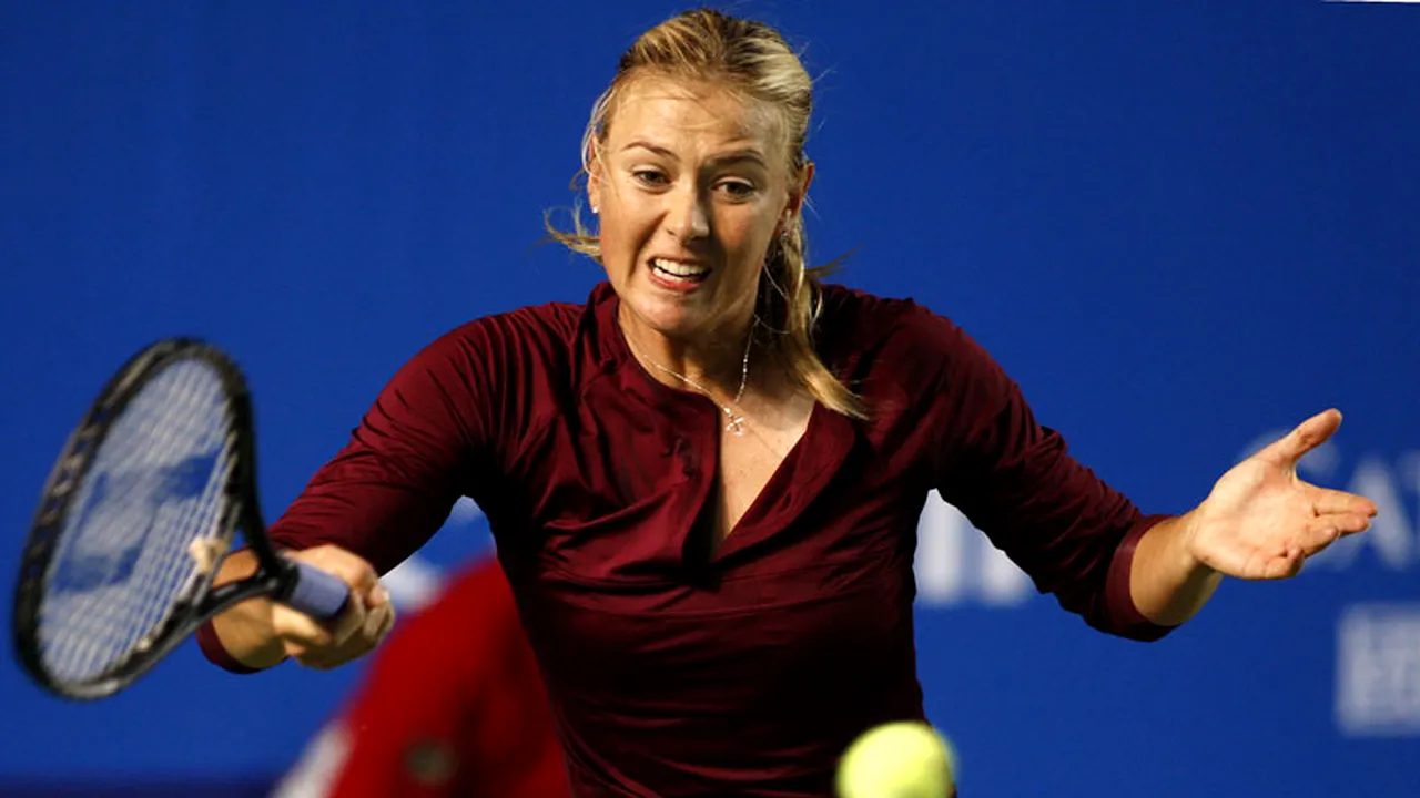 Maria Șarapova, adversara Simonei Halep în finala turneului de la Madrid