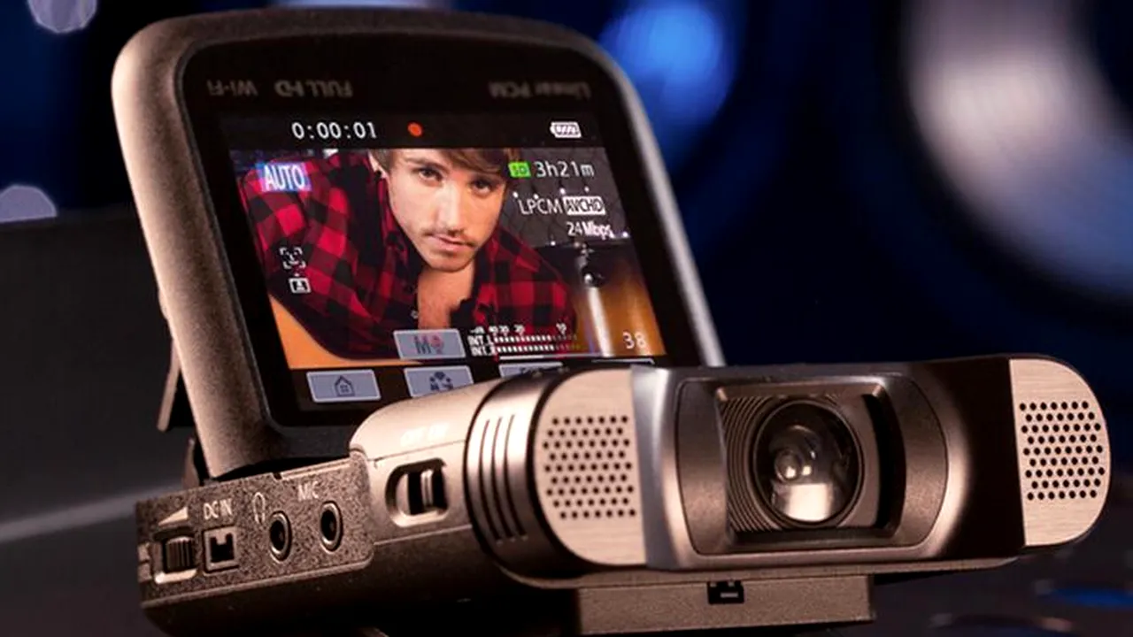 CES 2014. Camera Canon LEGRIA mini X, pentru cei pentru care și sunetul contează, nu doar imaginea VIDEO