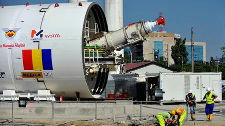 Lucrările la Magistrala 5 de metrou, întârziate cu doi ani din cauza fondurilor insuficiente