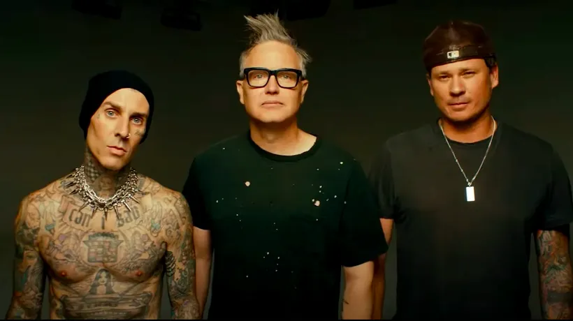 Trupa Blink-182 se reunește pentru prima dată din 2015 pentru un nou turneu internațional | VIDEO