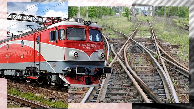 Circulaţia trenurilor, afectată de caniculă, în următoarele trei zile / CFR Călători: „Temperatura la nivelul şinei depăşeşte 50 de grade Celsius”