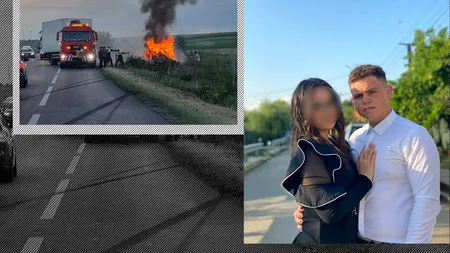 Dănuț și Ștefania se iubeau enorm. Băiatul care a murit carbonizat trăia o poveste superbă de dragoste: „Îl iubesc foarte mult”