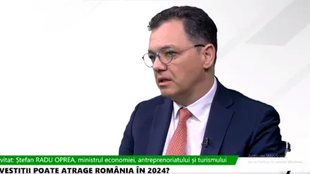 Ministrul Economiei, Radu Oprea: Putem fi hub-ul logistic perfect pentru RECONSTRUCȚIA Ucrainei. Geografia ne e prieten.