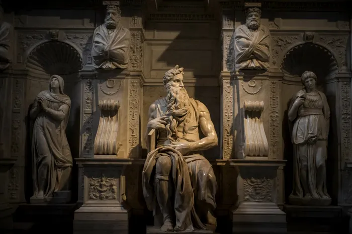 Moise de Michelangelo. Sursa Foto - Profimedia