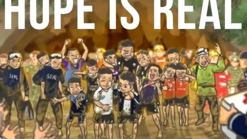 HOPE 13 Toți copiii din peștera inundată din Thailanda AU FOST SALVAȚI. Vor putea ajunge duminică, la FINALA Campionatului Mondial de Fotbal din Rusia