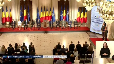 A doua DEZBATERE prezidențială: Simion, absent/Lasconi: Aș reforma CCR/Antonescu: Nu am locuit niciodată la Monaco/Antonescu îl acuză pe Dan că minte