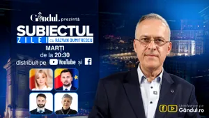 „Subiectul Zilei cu Răzvan Dumitrescu” începe marți, 21 iulie, de la ora 20:30, live pe Gândul. Exclusiv pentru „Subiectul Zilei”, Lidia Vadim – Tudor despre posibilitatea unui guvern AUR