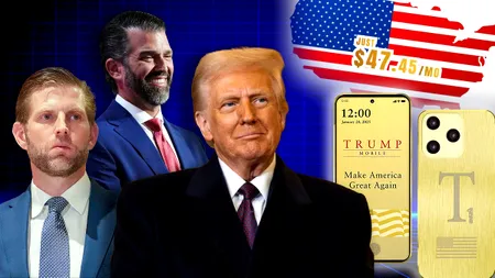 Trump amână lansarea smartphone-ului său auriu. Cât va costa dispozitivul fabricat în SUA și cu ce servicii vine la pachet
