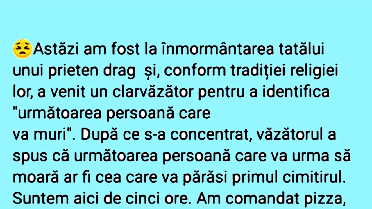 BANCUL ZILEI | Predicția macabră a clarvăzătorului